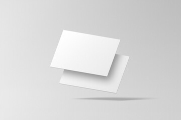 Business Card Mockup 3D Rendering
