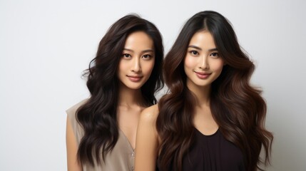 the essence of fashion through young Asian women, embracing beauty, cosmetics, and hair care