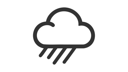 Weather Icon isolated on white background