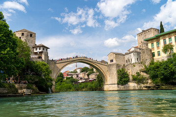 Roman bridge the city of Mostar