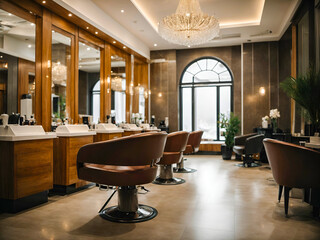 luxury hair salon