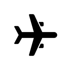 Obraz premium Plane vector icon