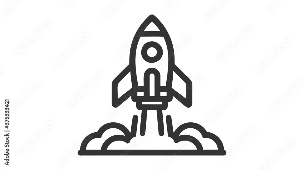 Poster startup icon. simple element illustration. startup symbol design from startup collection. can be use