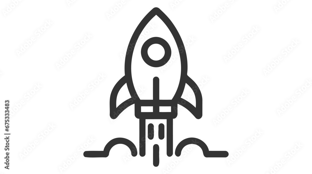 Poster startup icon. simple element illustration. startup symbol design from startup collection. can be use