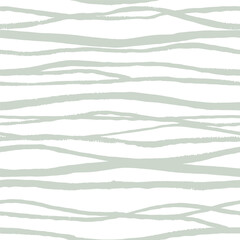 Seamless abstract pattern with expressive hand drawn lines