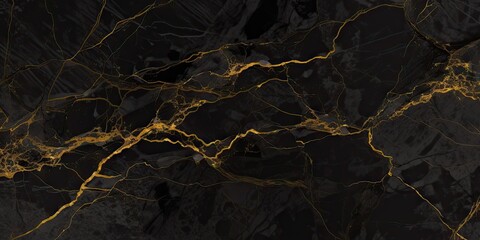 Gilded elegance. Vintage marble granite artistry. Rich golden tones. Abstract surface design. Aged opulence. Dark stone art. Elegant rustic texture. Black and gold backdrop - obrazy, fototapety, plakaty