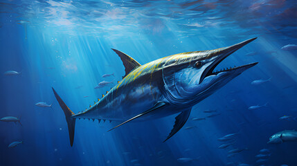 Fototapeta premium shark | generative AI