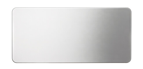 Obraz premium Metal sign plate cut out