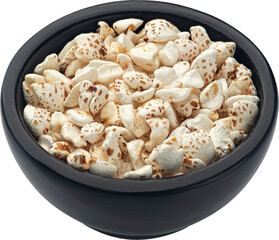 Puffed buckwheat isolated 