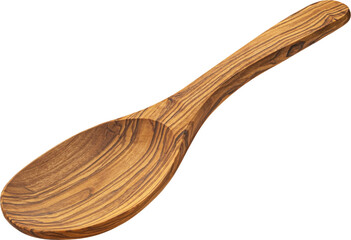 Wooden spoon isolated