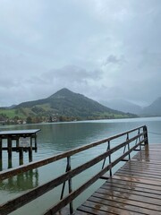 pier on the lake
