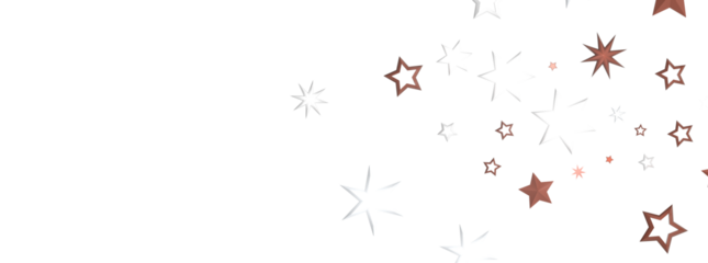 Christmas Star Plummet: Astonishing 3D Illustration Depicting Falling Holiday Stardust