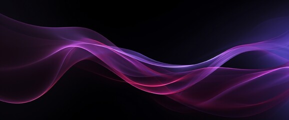 Abstract dark background with purple lines