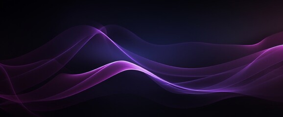 Abstract dark background with purple lines