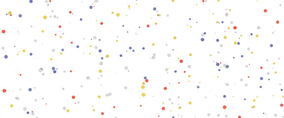 Confetti, paper triangle on the floor, fancy, colorful, celebration party