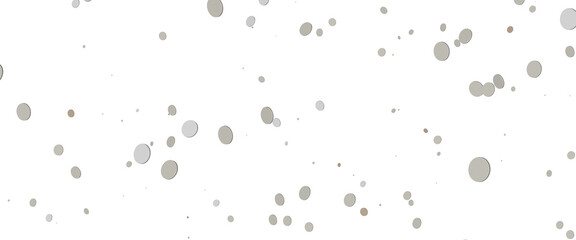 Shower of Elegance: Breathtaking 3D Illustration of Luxurious gold Confetti