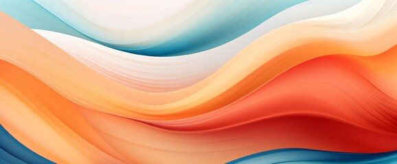 Abstract modern art background with flowing waves design
