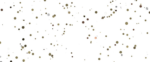 Glittering Triumph: Mind-Blowing 3D Illustration of gold  Confetti Celebration