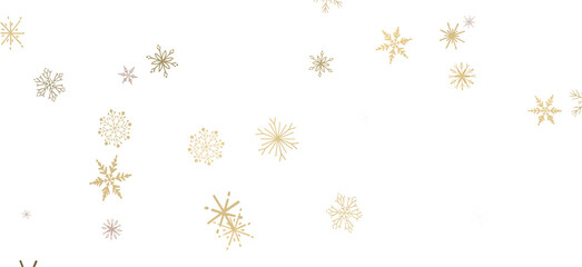 Snowflakes and bokeh lights on the blue Merry Christmas background. 3D render