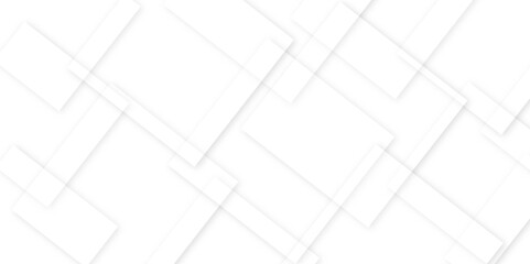 Abstract geometric white light background .Modern and creative design with different size white boxes on the white background . squares in bright light with soft shadows as pattern. paper texture .	
