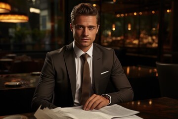 portrait of a businessman