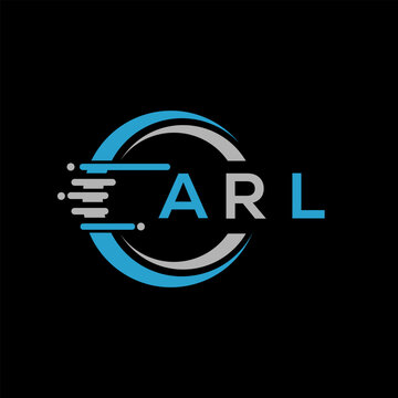ARL letter logo abstract design. ARL unique design, ARL letter logo design on black background. ARL creative initials letter logo concept. ARL letter design.ARL
