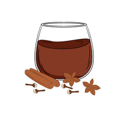 Chocolate Drink with cinnamon, Coquito SVG Bundle, Coconut Svg, Coquito Svg , Puerto Rico Svg.