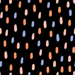 Seamless pattern with colorful spots