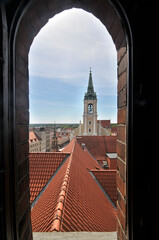 Toruń's Gothic town hall at daylight © robnaw