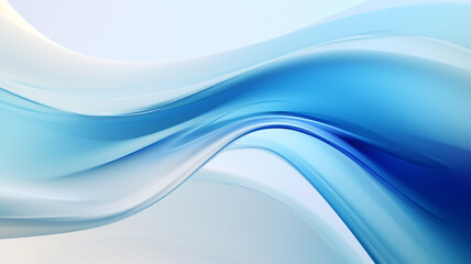 Fototapeta premium Abstract wavy shapes in colourful line curve motion graphic style