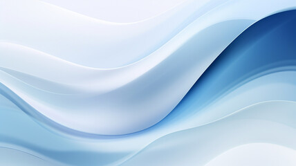 Fototapeta premium Abstract wavy shapes in colourful line curve motion graphic style