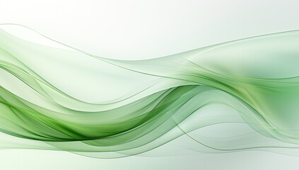 Obrazy na Plexi  Tło przedstawiające fale zielono białych kolorach 