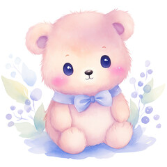 teddy bear with bow tie