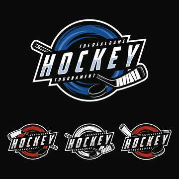 Ice hockey stickers - type S1 (logo + text)