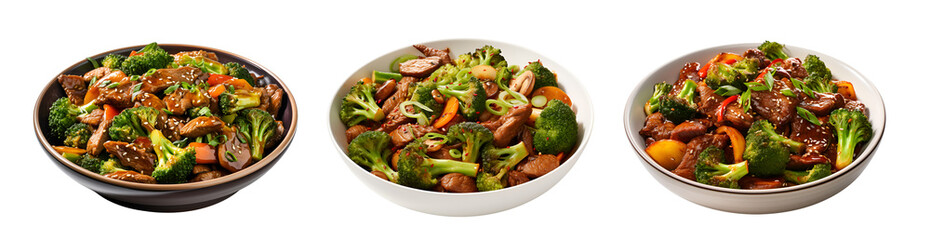 Grilled meat with broccoli