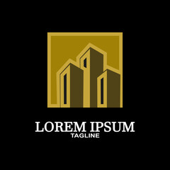 Building logo. Architectural inspiration for building logo designs.