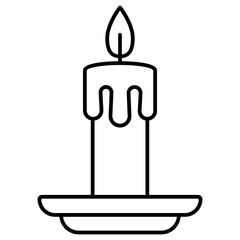 burning candles icon