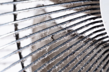 汚い扇風機の掃除