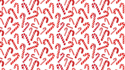 candy cane pattern Christmas vector wallpaper, 4k resolution