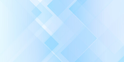 Abstract light blue gradient background with modern seamless lines, geometric pattern background arranging randomly, business and technology background with gradient color triangle and square shapes.