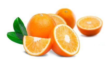 Fresh tasty juicy orange fruits
