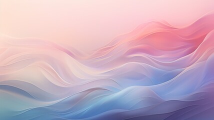 a vibrant silky background with flowing gradients of pastel hues, resembling a dreamy, ethereal landscape that enchants the viewer.
