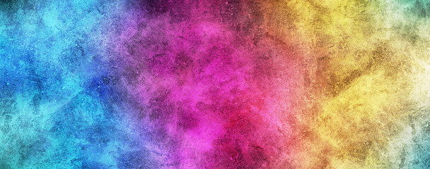 Colorful Serene Mosaic Of Colors Dynamic Banner Background Wallpaper