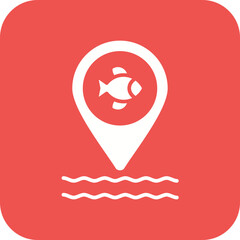 Map Line Icon