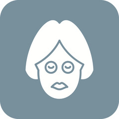 Face Mask Line Icon
