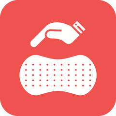 Memory Foam Line Icon