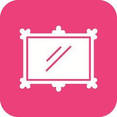Photo Frame Line Icon