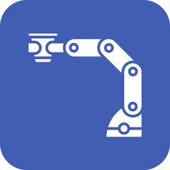 Robot Barista Line Icon