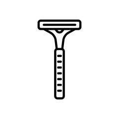shaver icon vector in line style