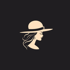 a woman wearing hat